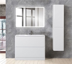 Тумба с раковиной BelBagno Albano 120 см напольная, Bianco Lucido