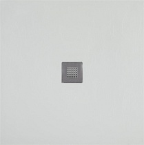 Поддон для душа Aquanet Pleasure 90x90 квадратный, серый камень