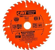 Диск пильный по дереву (136х20/10х1,5/1 мм; Z36) CMT 272.136.36H