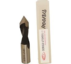 Сверло для сквозных отверстий DORIGO HW Ø10x27x57.5 S=Ø10x26 Z=2 RH 11001313