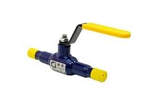 Шаровой кран Ci аналог 11с67п под приварку Ду50 Ру40 с рукояткой D160-01499