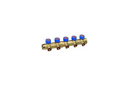 Регулирующий коллектор c 4-мя отводами FAR 1 1/4" М33х1.5 FK 3827 C11404