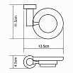 Мыльница WasserKRAFT Donau K-9429