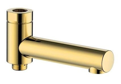 Излив для ванны AQUAme AQM8301BG поворотный, золото шлифованное