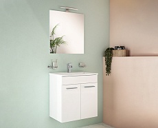 Мебель для ванной Vitra Mia 60 см, белый глянцевый 75023
