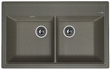 Кухонная мойка Florentina Липси 82 см, черный FG
