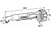 Аккумуляторный ударный угловой гайковерт Makita DTL061Z