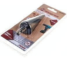Сверло ступенчатое спиральное по металлу Special (4-32 мм; 15 ступеней; Р6М5) MONOGRAM 101-019