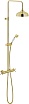 Душевая стойка Nobili Grazia GRC0030/50GDP с термостатом, Royal gold