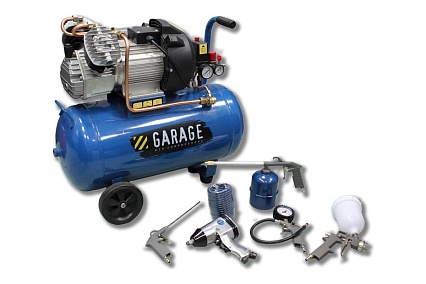 Компрессор Garage AUTO KIT PK 50.MKV370/2.2 + набор 8086160