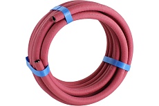 Рукав газовый 6.3 мм, 5 м, красный, 1 класс DRAGONKIT 00-00002678