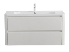 Тумба с раковиной Cezares Relax 100 см Bianco Lucido