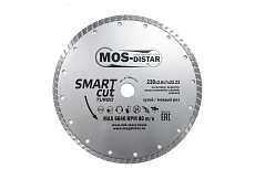 Круг алмазный Turbo Smart Cut Умный рез (230х2.6х7х22.23 мм) МОS-DISTAR SC7MD23022