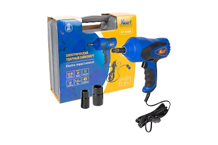Электрический ударный гайковерт Kraft 1/2", 380 Нм KT 705056