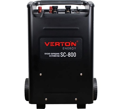 Пуско-зарядное устройство Verton Energy SC-800 (230/50В/Гц,12/24В,емк20-1300Ач,ток зар/зап100А/800А) 01.12780.17932