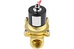 Электромагнитный клапан DN.ru VS2W-100E-NC Ду25 Ру10 латунь, резьба 1" EPDM 220B AC D130-01250