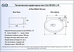 Раковина Gid N9100R 43.5 см правая