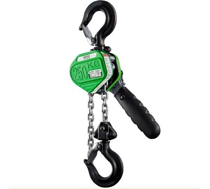 Ручная рычажная таль HITCH LHM104-G МИНИ, 0.25 т, 1.5 м, гальваническая цепь SZ060991