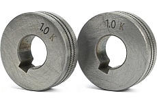 Ролик для порошковой проволоки (2 шт; 1.0-1.2 мм) для САИПА-350/500 Ресанта 71/6/57