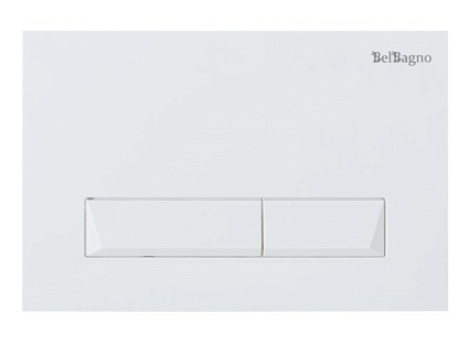 Кнопка смыва BelBagno Marmi BB009-MR-BIANCO белый
