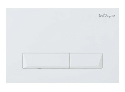 Кнопка смыва BelBagno Marmi BB009-MR-BIANCO белый