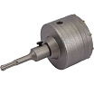 Коронка в сборе по бетону (90 мм; М22) Vertextools 222-0090