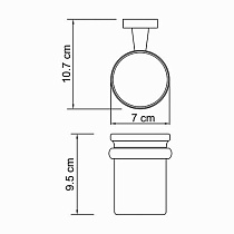 Держатель для стакана WasserKRAFT Lippe K-6528