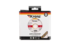 Диск алмазный отрезной Турбо волна (115x22.2x2x10 мм) Kranz KR-90-0130