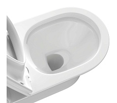 Унитаз-компакт Aquatek Optima AQ4412-00 безободковый, с микролифтом