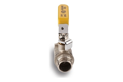 Шаровой кран для газа Aqualink 1 вн-нар ручка 7106