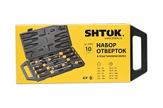 Набор отверток SHTOK 10 шт. кейс 09904