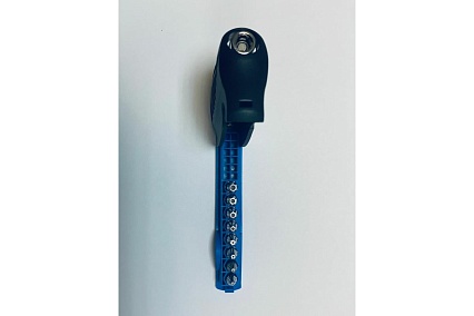 Набор бит с отверткой KS Tools TB 1/4" реверсивная трещотка, складывающийся 918.2855