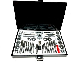 Набор метчиков и плашек МАНКОР М3-М12 (40 предм) М3.М12.40