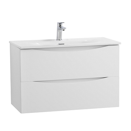 Тумба с раковиной BelBagno Marino-Cer-Mini 70 см Bianco Lucido
