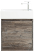 Тумба с раковиной BelBagno Kraft Mini 50 см L