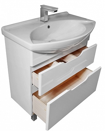 Мебель для ванной Dreja Laguna Plus 65, белая