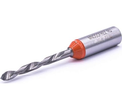 Сверло присадочное сквозное усиленное KJ1-V40203L (4х70 мм; хв-к 10 мм; левое вращение) МНОГОФРЕЗ 6567