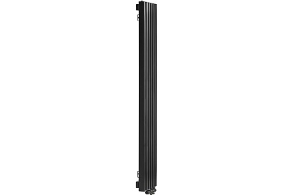 Вертикальный радиатор c нижним подключением, ARBIOLA Compact V 1800-63-06 VR, RAL 9005 матовый черный 254611