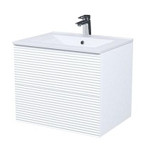 Тумба с раковиной Iddis Bild 60 см белый BIL60W0i95K