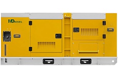 Резервный дизельный генератор MDiesel МД АД-80С-Т400-1РКМ29 в шумозащитном кожухе 038238