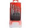 Набор машинных метчиков Bucovice Tools М3-М12 мм HSSE 104004