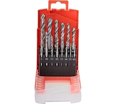 Набор машинных метчиков Bucovice Tools М3-М12 мм HSSE 104004
