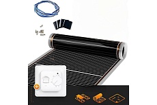 Теплый пол инфракрасный Манотек 100 см, с механическим терморегулятором, 1 метр infra_pol_100_1_rtc70.26