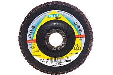 Круг шлифовальный лепестково тарельчатый (125х22.2 мм; Р40; прямой) для УШМ Klingspor 321646