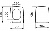 Крышка-сиденье для унитаза VitrA Metropole 122-083-009 с микролифтом, черный