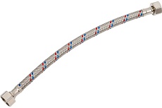 Гибкая подводка для воды СВК 1/2, 30см г/г, сталь Н0000003188