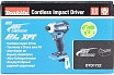 Аккумуляторный ударный бесщеточный шуруповерт Makita 180Нм, М5-М16 DTD172Z