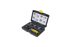 Набор инструмента SHTOK пресс-клещи 220 мм и матрицы тип A,B,C,D, кейс 03502