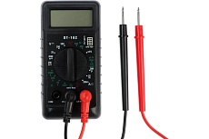 Мультиметр Тундра mini, DT-182, ACV/DCV, DCA, 200-200MΩ, проверка батареек 1.5 и 9 V 1026052