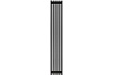 Вертикальный радиатор c боковым подключением, ARBIOLA Compact H 1800-63-06 HWN, RAL 9005 матовый черный 264601
